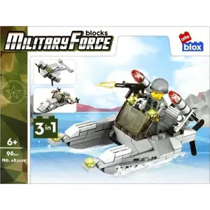 Construction Blocks ALLEBLOX ALLEBOX AB3029 — military-themed building set
