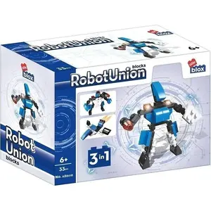 Construction blocks set ALLEBLOX Robot — 33 pieces, assembly toy for building robotic models