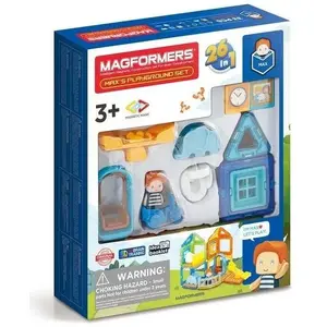Конструктор MAGFORMERS Klocki House Max'S Playground магнитный набор для сборки