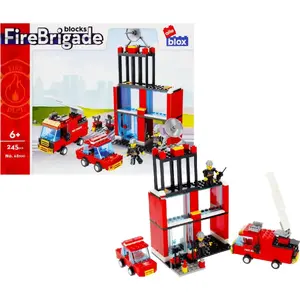 Construction Blocks ALLEBLOX model STRAZ 245 pieces, kit dimensions 34×27×6 cm