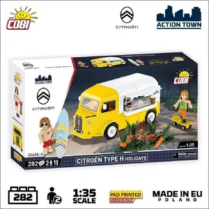 Die-cast model car Cobi Action Town Citron Type H (1947–1981) Holidays
