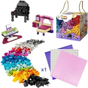Construction Set Trifox Klocki 520 elements with Base — building blocks set, 520 pcs