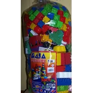 Construction Blocks BAJA set — 500 pieces — BAJA building bricks set