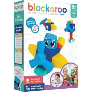 Magnetic construction set CLICFORMERS Blockaroo 301002 — educational building tiles