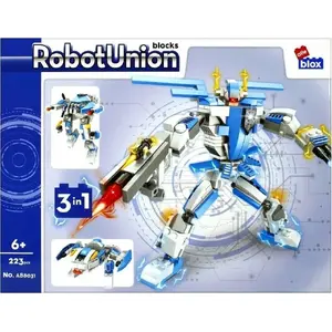 Construction Blocks ALLEBLOX Robot ALLEBOX — building set, modular pieces for toy robot assembly