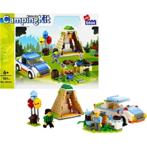 Construction Blocks set ALLEBLOX KAMPIN 251 pieces, dimensions 34×27×6 cm, brand ALLEBLOX