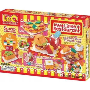 Educational building blocks My Little Restaurant — playset for role play and motor skills development