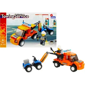 Construction Building Blocks ALLEBLOX AB4012, 124 pieces, pack size 27×17×5 cm