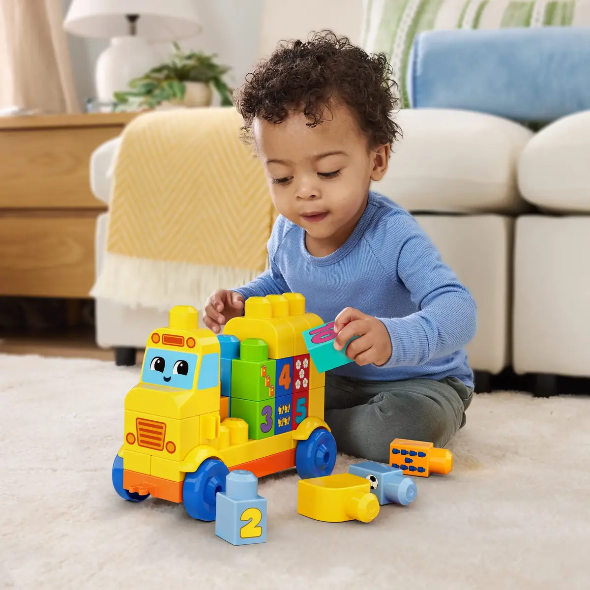 MATTEL MEGA BLOKS First Builders Build & Count Bus 45 шт. Photo 2