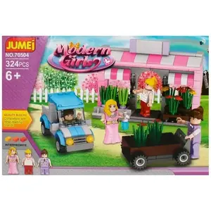 Building Blocks Flower Shop set by Jumei – construction toy kit, model Ż-EURO-KL-02-10