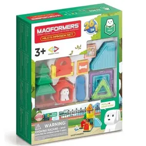 Конструктор MAGFORMERS Klocki House Milo'S Mansion – магнитный набор для творческой игры