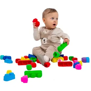 Polesie мягкие строительные блоки Gerardo's Toys GT3108, 10 шт., модель GT3108