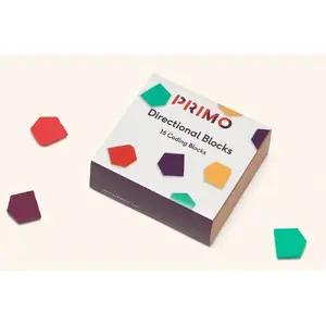 Mācību virziena klucīši spinmaster – Primo Toys PRIMO005A-EN, no 3 gadiem, daudzkrāsaini