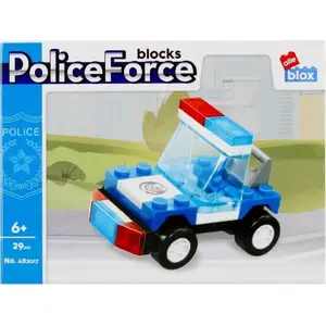 Construction Blocks ALLEBLOX Policja set by ALLEBLOX (model 521059)