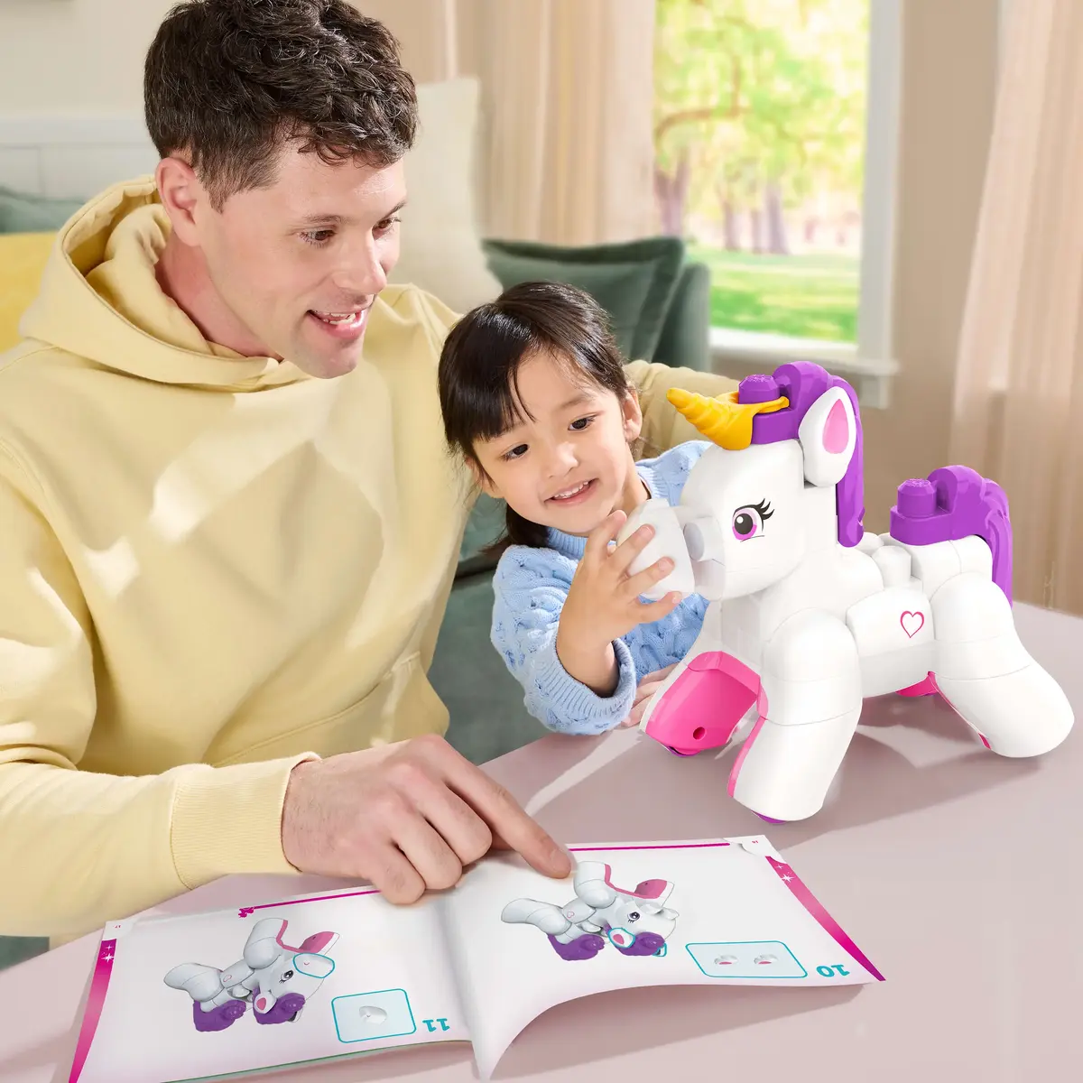 MATTEL MEGA BLOKS Build & Enchant Unicorn — 26 шт. Photo 4