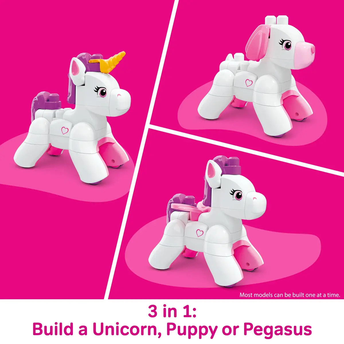 MATTEL MEGA BLOKS Build & Enchant Unicorn — 26 шт. Photo 8