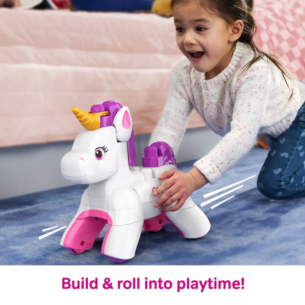 MATTEL MEGA BLOKS Build & Enchant Unicorn — 26 шт. Photo 10