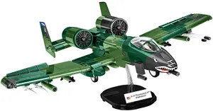 Building blocks set No name COBI A-10 Thunderbolt II Warthog — 667 pieces, age 8+