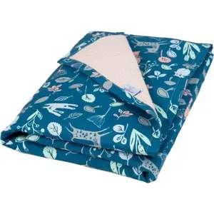Cotton Reversible Baby Blanket BabyMatex Prestige 75 x 100 cm — model 02