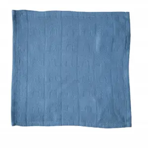 Texpol bambusa autiņš 27×27 cm 170 g puzzle mix jeans — vienslāņu