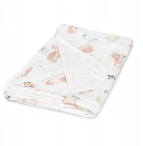 Детское одеяло BabyMatex BAMBOO двустороннее 75x100 см, бамбуковая ткань