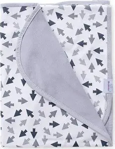 Multitex baby blanket model MT0307, reversible bamboo fabric, 75x100 cm