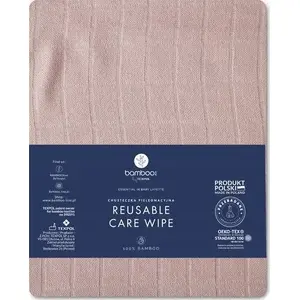 Texpol Bērnu bambusa lupatiņa 30×30 cm, Classic pūdera rozā, 170 g, 1. šķira