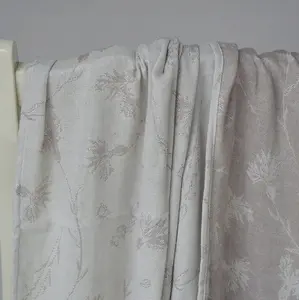 Texpol bērnu mūzlinas autiņš 75×75 cm — bambuss-lins žakards, rudzupuķe