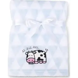 Blanket BabyMatex Ricco 75×100 cm with Embroidery, Universal Baby Bedding