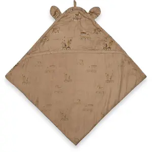 Baby muslin towel Nuuroo Danila by Nuuroo — muslin baby towel, lightweight absorbent swaddle-style