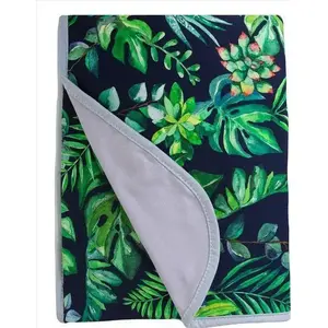 BabyMatex bamboo double-sided baby blanket 75×100 cm — Bamboo, grey