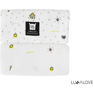 Ietinamošā komplekts LullaLove 2 gab. Princess LLV08848 — bērnu ietīšanas sega