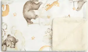 Комплект для кроватки Sensillo KOC SEN PLUSZ 80x100 — плед 80×100 см