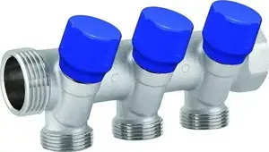 Клапан водяной Sourcing C323N10QB — 1" × 1/2" трёхходовой для холодной воды