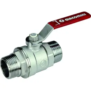 Кран шаровой водяной Sourcing R253DL 3/4 дюйма, длинная ручка, латунь, 3/4" подключение