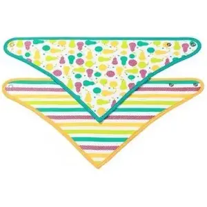 Barošanas lakatiņš-bīb Baby Ono modelis 877/06 – viegls kokvilnas seiliņš