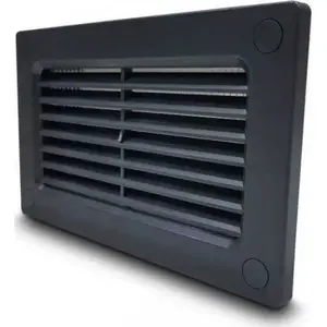 Awenta flat duct cover KP55-30GR 55×110 mm graphite — AWENTA