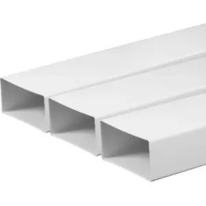 Plakana gaisa kanāls 60×120 mm 1,5 m — AWENTA KP120-15