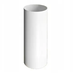 Round ventilation duct AWENTA KO150-10 Ø150 mm, length 1 m