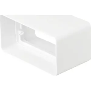 airRoxy PVC kanāla savienotājs 110/55 — airRoxy modelis 02-411 ventilācijas sistēmām