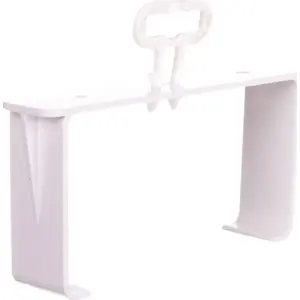 Air duct bracket AWENTA KP120-28 for flat duct 60x120 mm, white