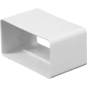 Ventilation flat duct connector AWENTA KP120-21 for 60×120 mm rectangular ducts
