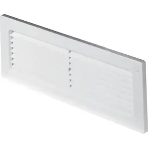 AWENTA flat duct cover KP75-30 for 75x150 mm channels, white