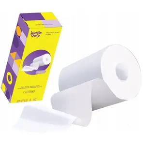 Receipt Paper Rolls ATMOSPHERA 57 mm x 6 m, pack of 5, compatible with Kiddoboo X2 P83 P80
