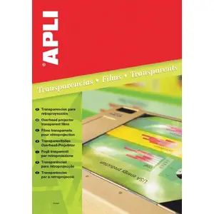 Apli Pārneses folija A4 210×297 mm, 100 loksnes (AP859)