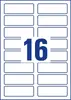 avery zweckform L4783-20 rectangular removable labels Photo 3