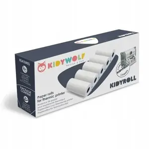 Thermal Paper Rolls for Receipt Printer, HP Kidywolf 5 pcs