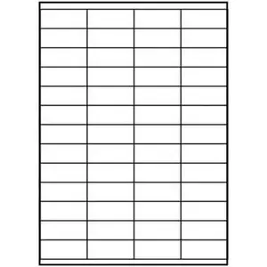Label sheets A4 Logo 32208 — matte white, 25 sheets