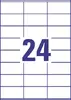 Avery Zweckform ELA010 etiķetes A4 7×3,6 cm Photo 2