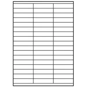 Labels A4, matte white, pack of 10 sheets — Logo 32221
